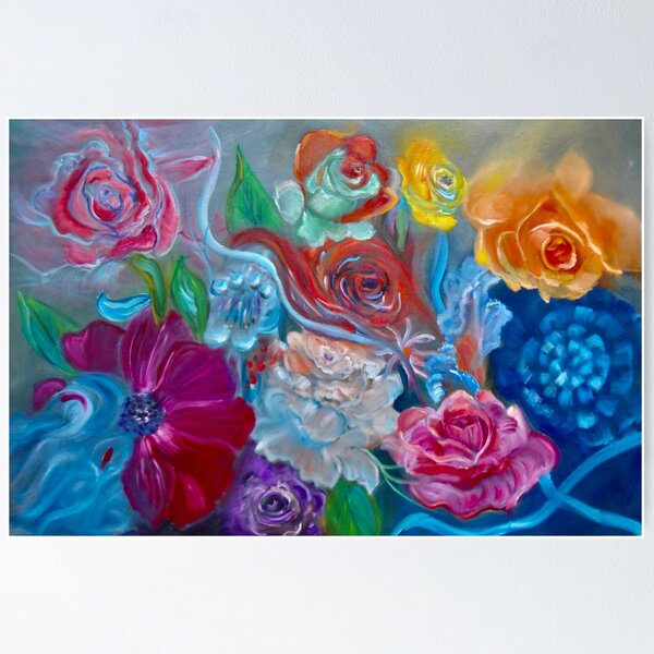 Item preview, COLORFUL FLORAL designed and sold by jennyleeandjim.