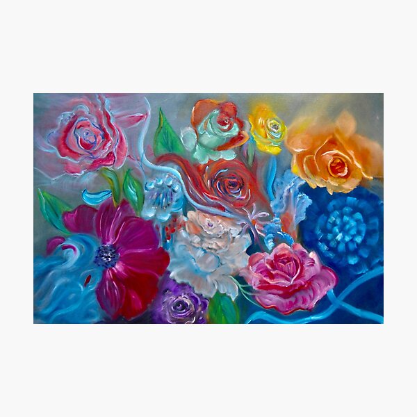 Item preview, COLORFUL FLORAL designed and sold by jennyleeandjim.