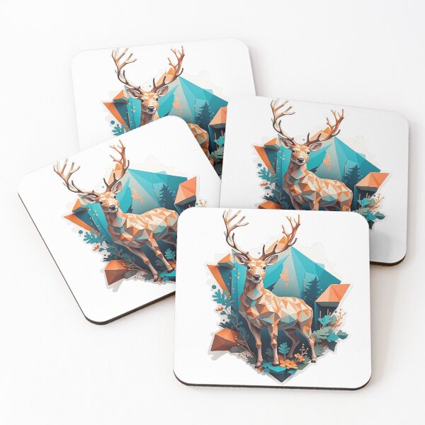 Item preview, deer sticker designed and sold by ZyfluxenDervian.