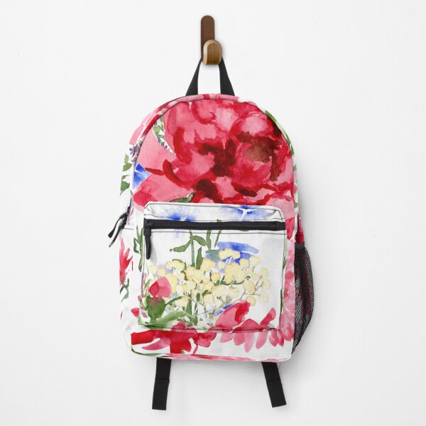 Item preview, Attention Seeking Flowers Watercolour Painterly Floral Art designed and sold by Jaana Day.