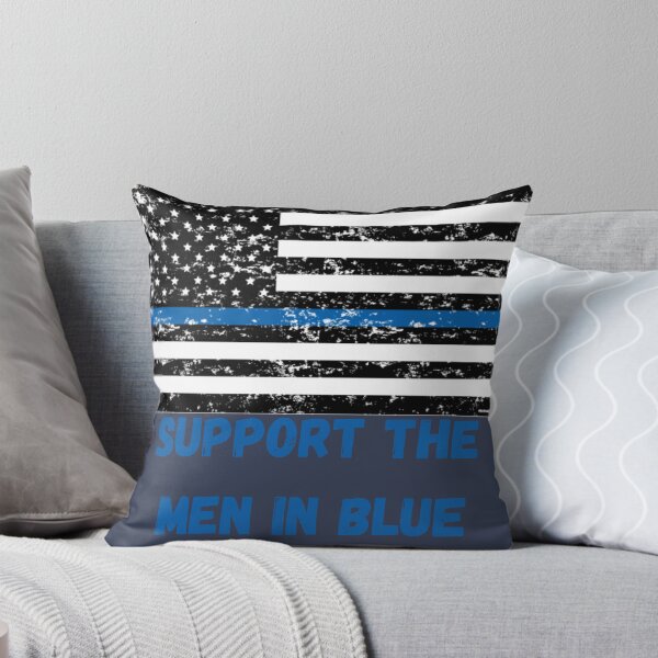 Item preview, Support the Men in Blue designed and sold by Tripp Art Studio.