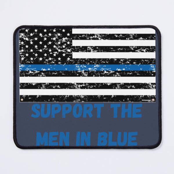 Item preview, Support the Men in Blue designed and sold by Tripp Art Studio.