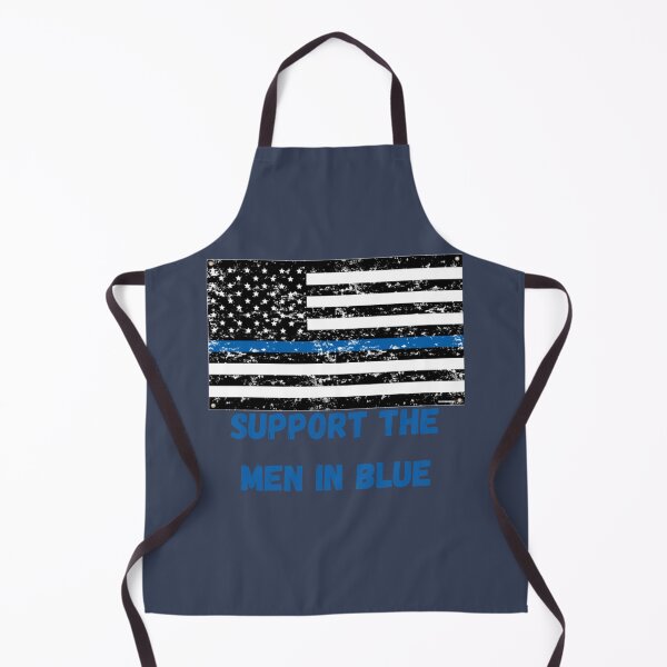 Item preview, Support the Men in Blue designed and sold by Tripp Art Studio.