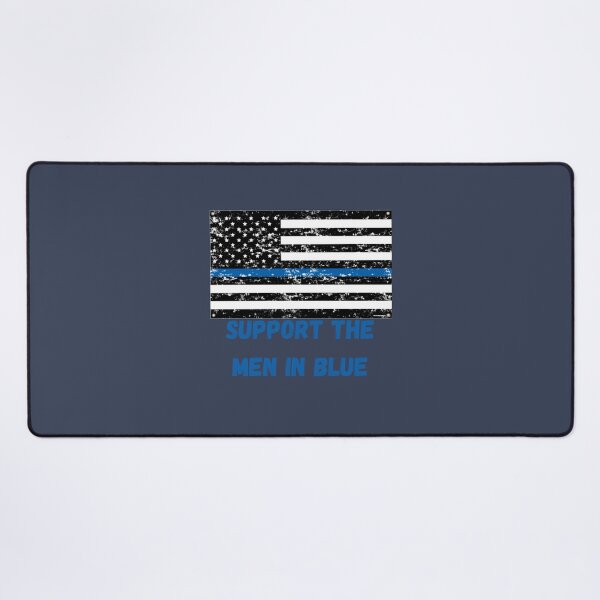 Item preview, Support the Men in Blue designed and sold by Tripp Art Studio.