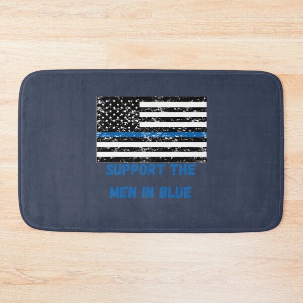 Item preview, Support the Men in Blue designed and sold by Tripp Art Studio.