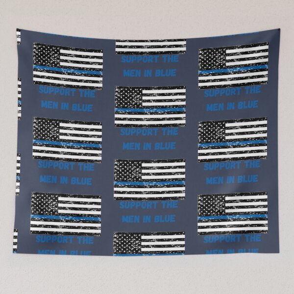 Item preview, Support the Men in Blue designed and sold by Tripp Art Studio.