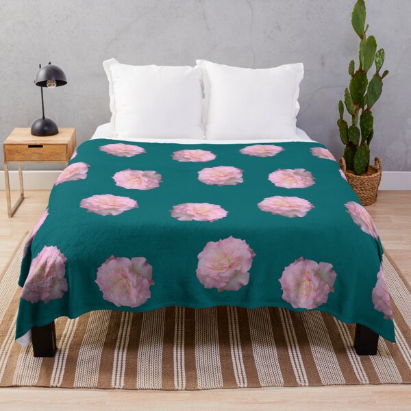 Item preview, Pale Pink Rose on Dark Green designed and sold by STHogan2.