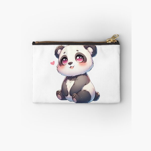 Aperçu de l'œuvre Bébé Panda Manga souriant avec les yeux attendrissants créée et vendue par Blessinger77.