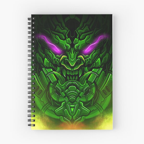 Item preview, Japanese oni mecha demon mask designed and sold by charliedoom.