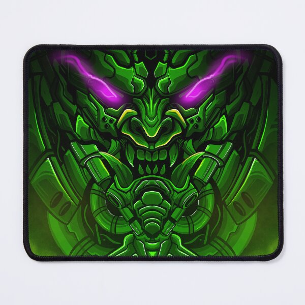 Item preview, Japanese oni mecha demon mask designed and sold by charliedoom.