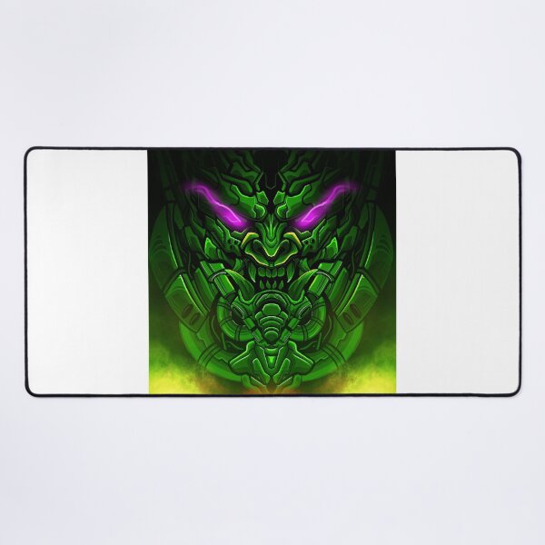 Item preview, Japanese oni mecha demon mask designed and sold by charliedoom.