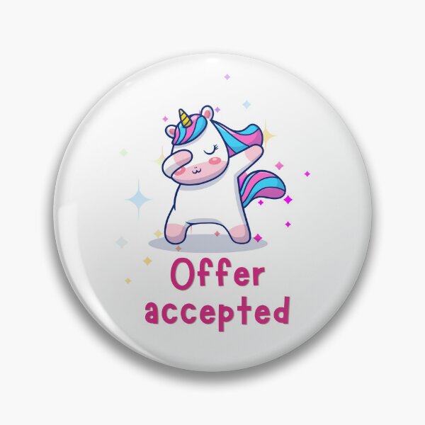 Item preview, Offer accepted designed and sold by sourcecon.