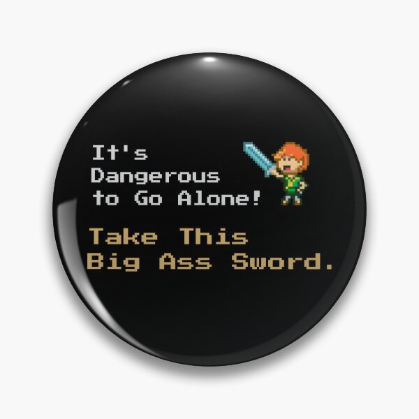 Item preview, 8-Bit Hero Adventure: It's Dangerous to Go Alone!  designed and sold by Geek-O-MNL.
