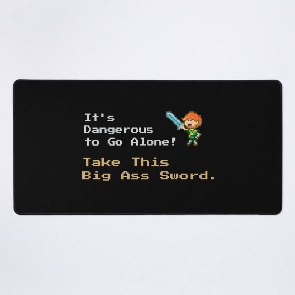 Item preview, 8-Bit Hero Adventure: It's Dangerous to Go Alone! designed and sold by Geek-O-MNL.