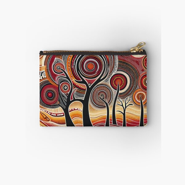 Item preview, Australian-Inspired Dot Art (Trees) designed and sold by PinUpPizzazz.