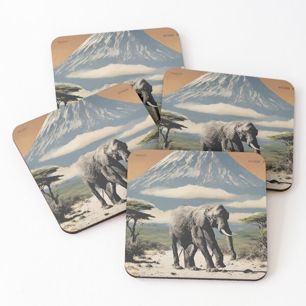 Item preview, Kilimanjaro Mountain Safari Tanzania  designed and sold by CyberArtistOne.