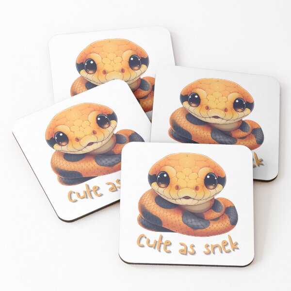 Item preview, Cute as Snek designed and sold by CraftyCaverns.