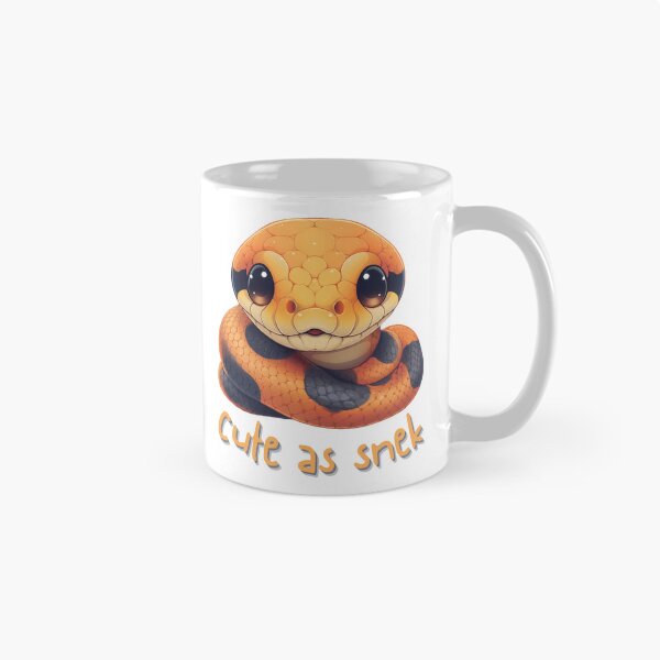 Aperçu de l'œuvre Mignon comme Snek créée et vendue par CraftyCaverns.
