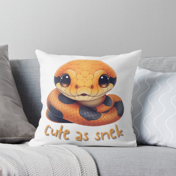 Item preview, Cute as Snek designed and sold by CraftyCaverns.