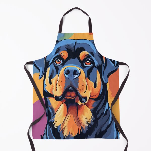 Artikelvorschau, Rottweiler-Comic-Kunst entworfen und verkauft von Grypis.