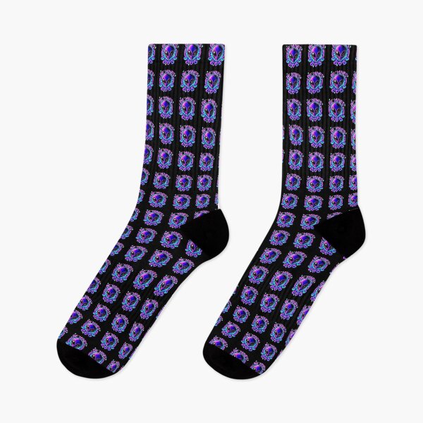 Item preview, Art By Minga Be Mines Neon Purple Alien design designed and sold by Artbyminga.