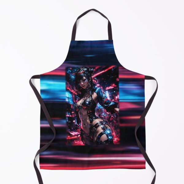 Item preview, Beautiful Cyber Geisha in Shiny Kimono designed and sold by NPC-Trader.