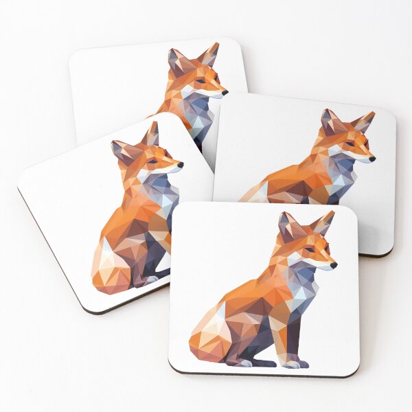 Item preview, Geometric Fox designed and sold by Weirdanya.