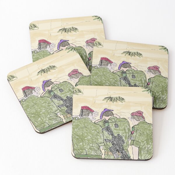 Item preview, 3 soldiers praying at the Western Wall  designed and sold by SnappedbyRivka.
