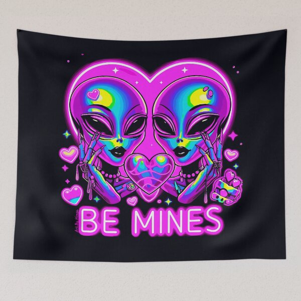 Item preview, Art By Minga Be Mines Girl Alien design designed and sold by Artbyminga.