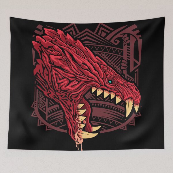 Item preview, Odogaron MHW head side designed and sold by Dan Dee.