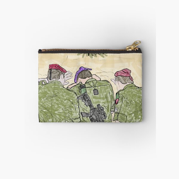 Item preview, 3 soldiers praying at the Western Wall  designed and sold by SnappedbyRivka.