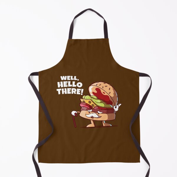 Item preview, Gentleman hamburger greets you (on dark colors) designed and sold by messy-nessie.