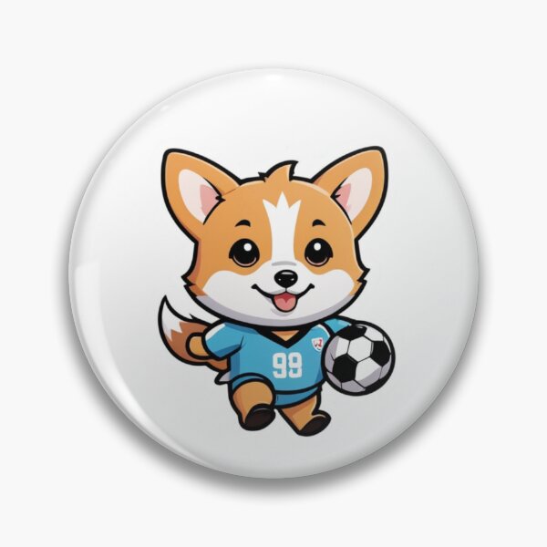 Item preview, Cachorro Corgi De Fútbol designed and sold by EmergingArt.