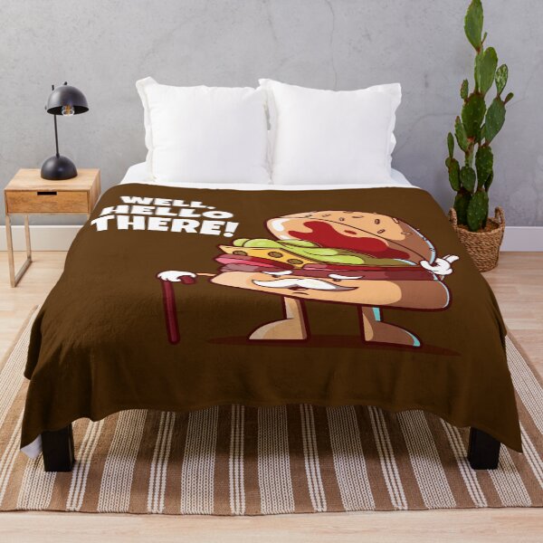 Item preview, Gentleman hamburger greets you (on dark colors) designed and sold by messy-nessie.