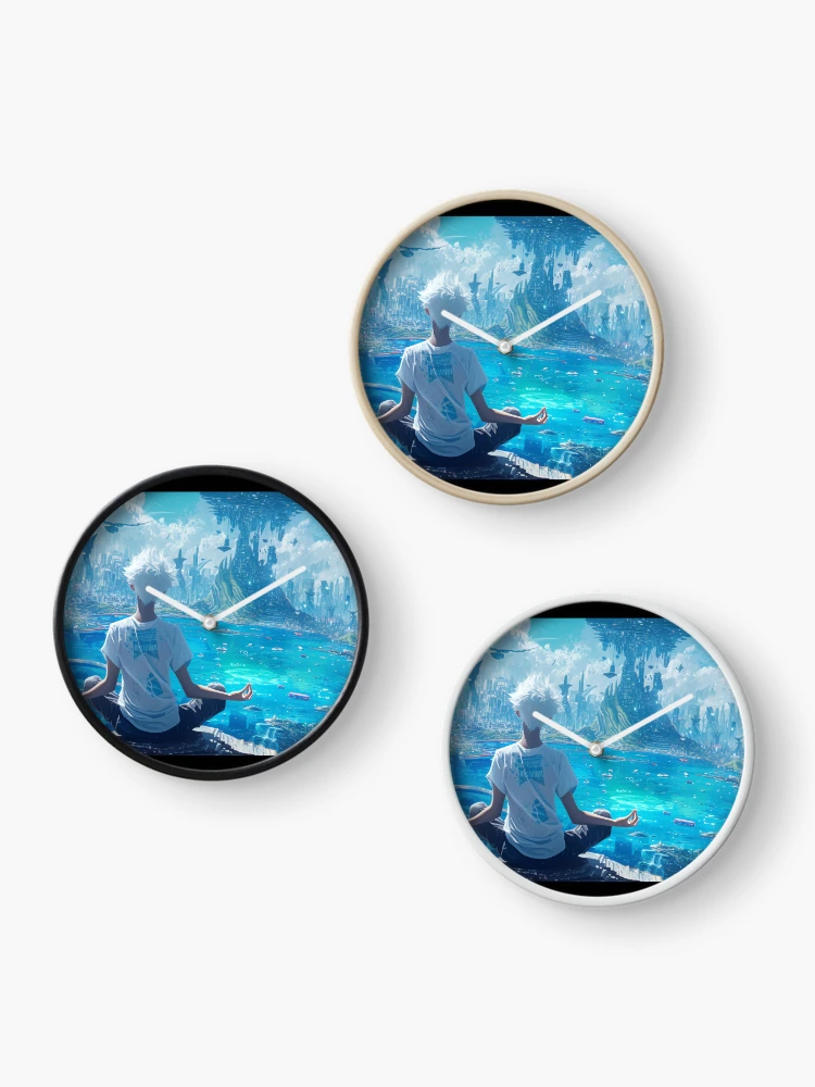 Thumbnail 3 of 4, Clock, The Unflappable designed and sold by RicoInStudios.