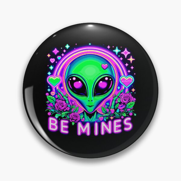 Artikelvorschau, Kunst von Minga Be Mines Alien und Blumendesign entworfen und verkauft von Artbyminga.