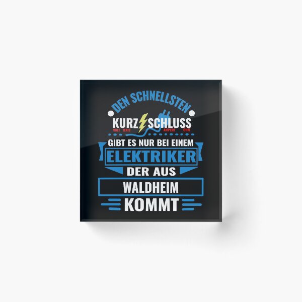 Item preview, WALDHEIM - We have the best electricians, no one gets it so fast. designed and sold by NoriTEEs.