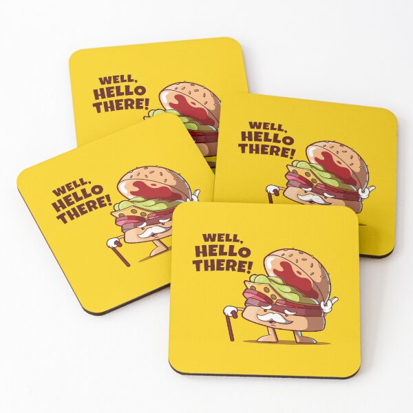 Item preview, Gentleman hamburger greets you (on light colors) designed and sold by messy-nessie.