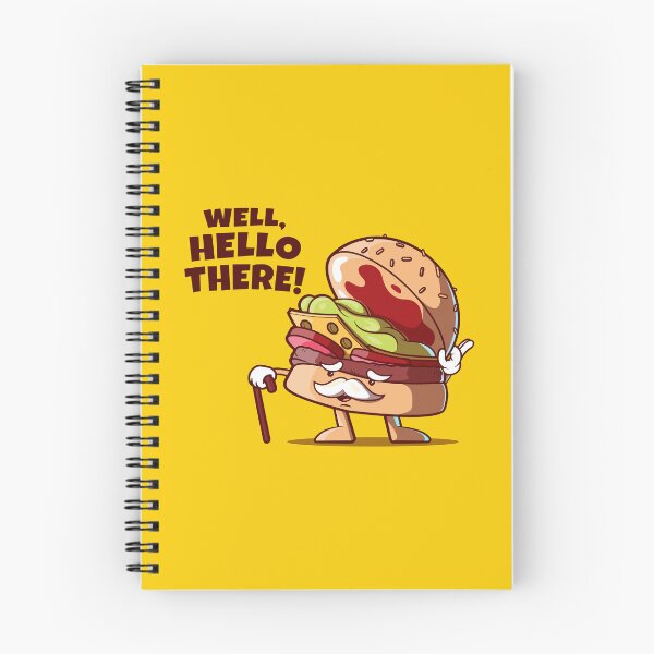 Item preview, Gentleman hamburger greets you (on light colors) designed and sold by messy-nessie.