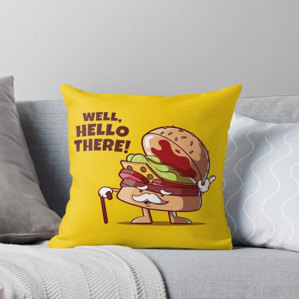 Item preview, Gentleman hamburger greets you (on light colors) designed and sold by messy-nessie.