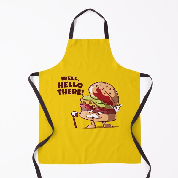 Item preview, Gentleman hamburger greets you (on light colors) designed and sold by messy-nessie.