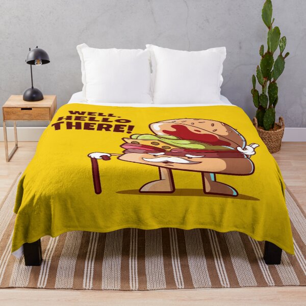 Item preview, Gentleman hamburger greets you (on light colors) designed and sold by messy-nessie.