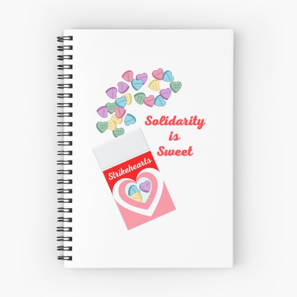 Item preview, Solidarity Labor Union Valentine  designed and sold by makedifferently.