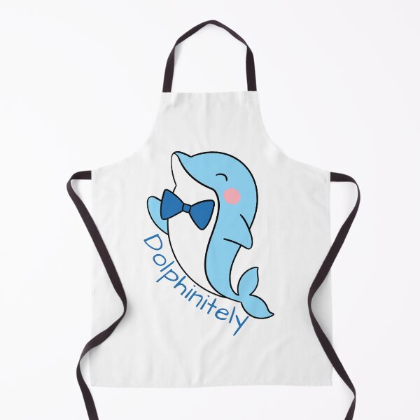 Item preview, Dolphinitely Adorable - Cute Blue Dolphin with Bowtie designed and sold by Hill Strom.