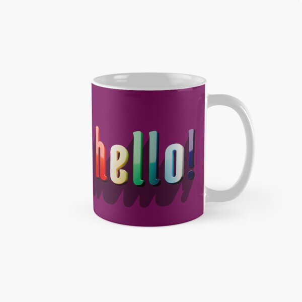 Item preview, 3D typography with a 'hello' shadow designed and sold by trepiu.
