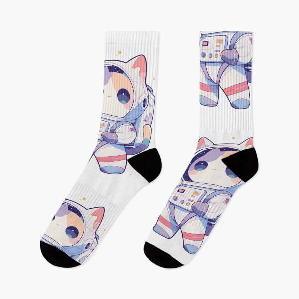 Item preview, Astronaut Cat Cartoon Cute designed and sold by Bwittaya.