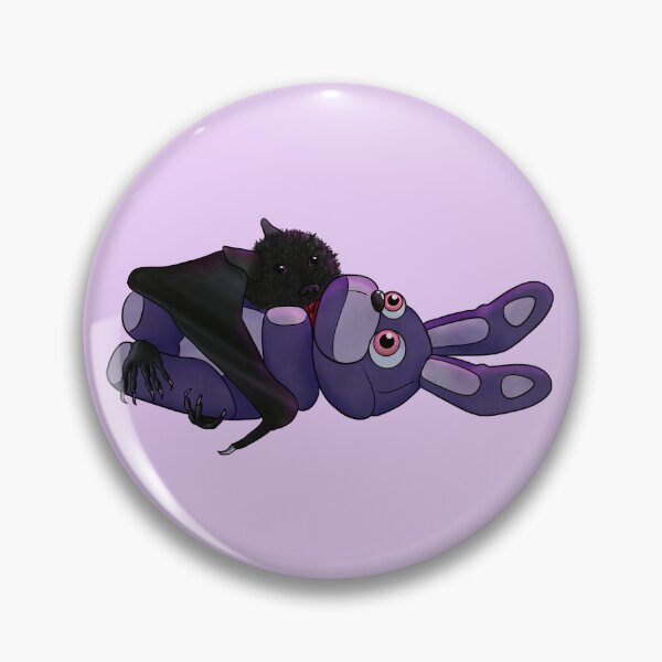 Item preview, Bat Cuddling Bonnie Plush designed and sold by ellabirch.