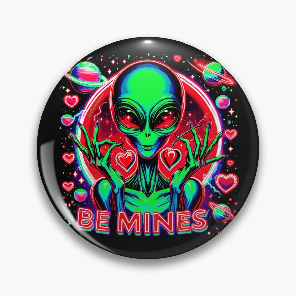 Artikelvorschau, Kunst von Minga Be Mines Neongrünes Alien-Design entworfen und verkauft von Artbyminga.