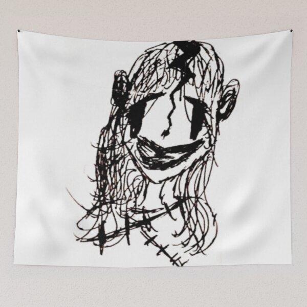 Item preview, Tortured Soul Ink Drawing designed and sold by 1ofAKindFinds.