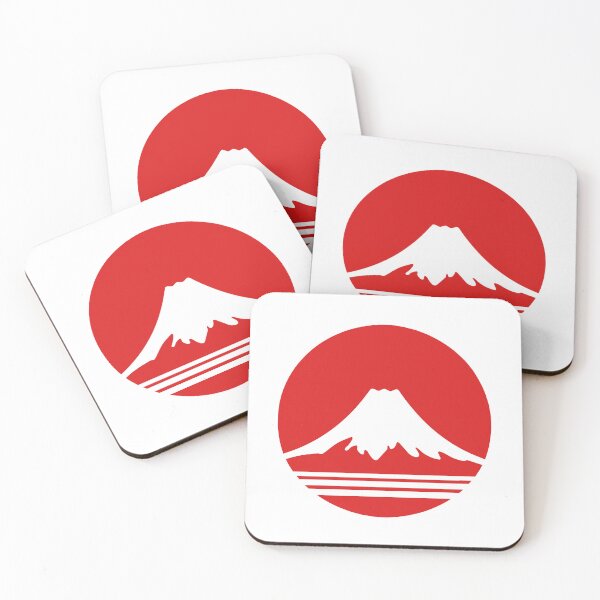 Item preview, Mt. Fuji - Red (Transparent) designed and sold by DesignsByKazu.